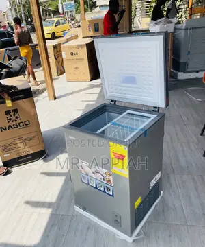 Quiet Operating Pearl 100ltr Single Door Chest Freezer.