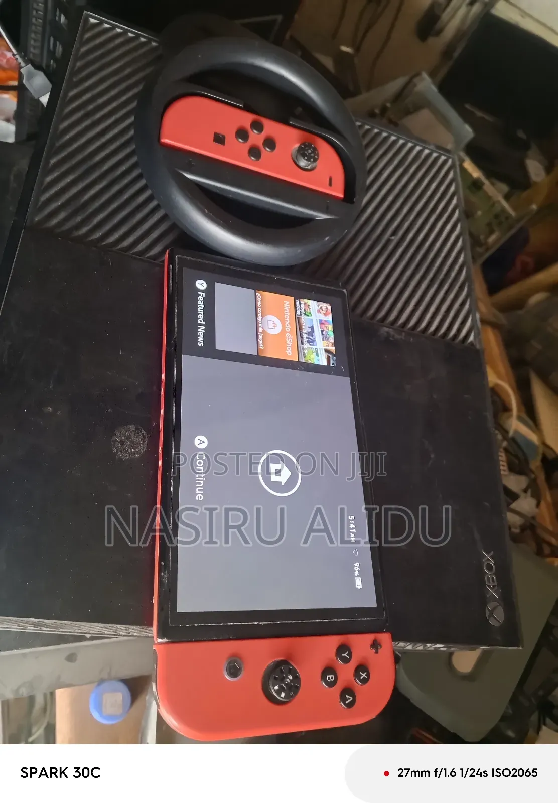 Nintendo Switch With Games Fc25 ,Frome Home