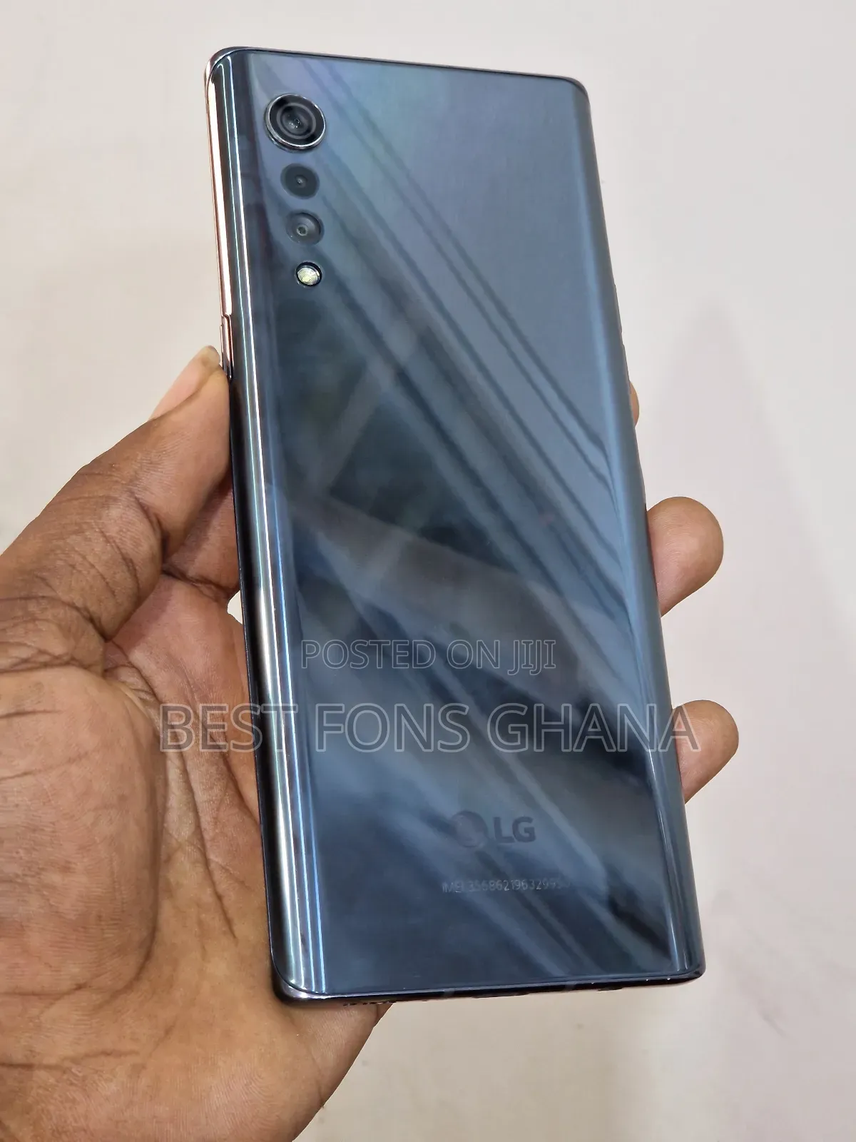 LG Velvet 128 GB Black