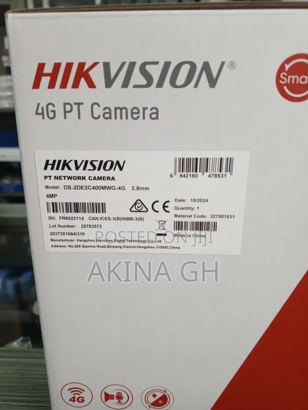 Hikvision 4mp Outdoor Smart Color 4g Pt Network Camera 2