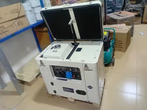White Coloured Generator Best Generator Silent Disel