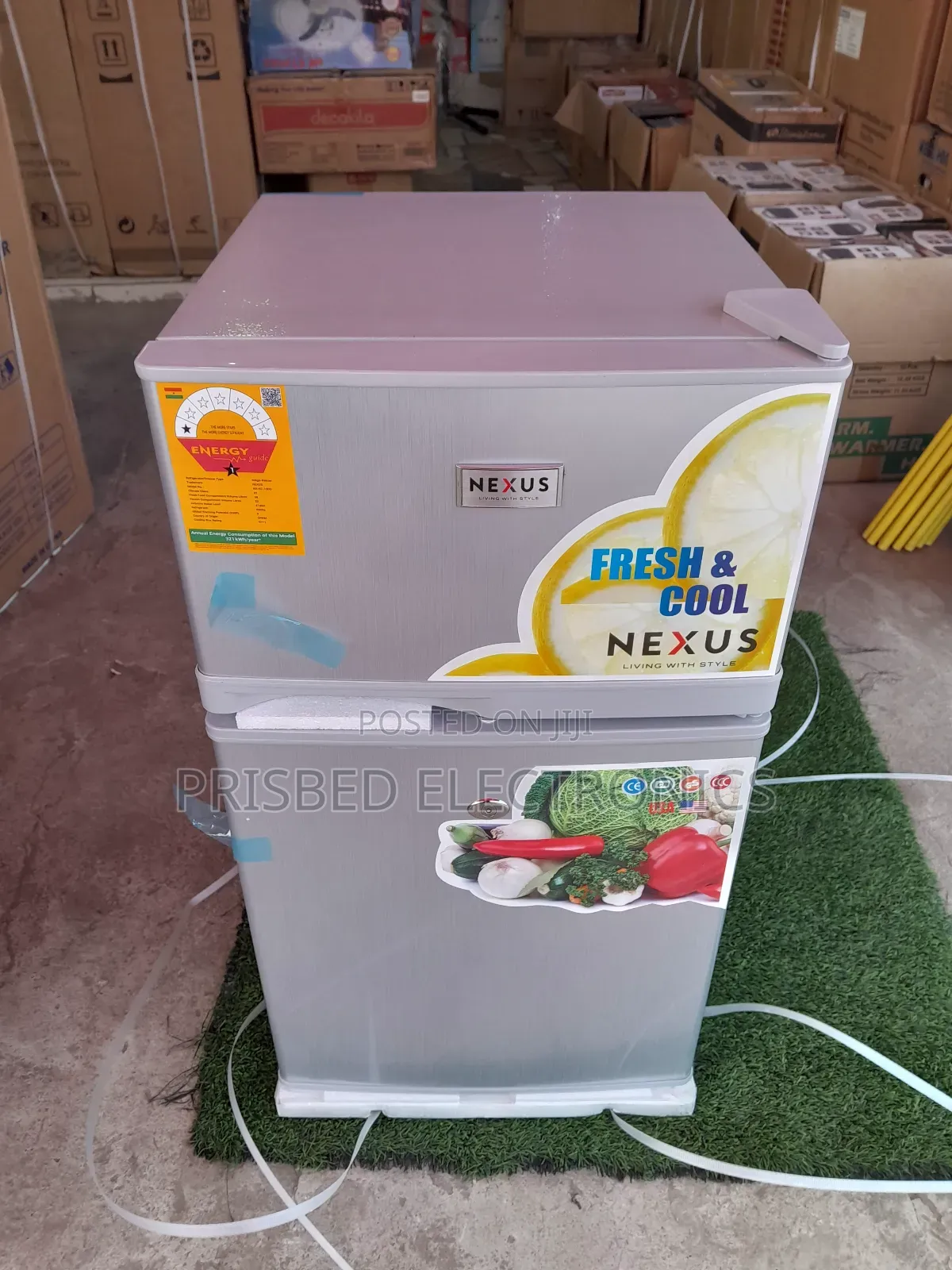 Nexus Table Top Double Door 80 Litres Top Freezer