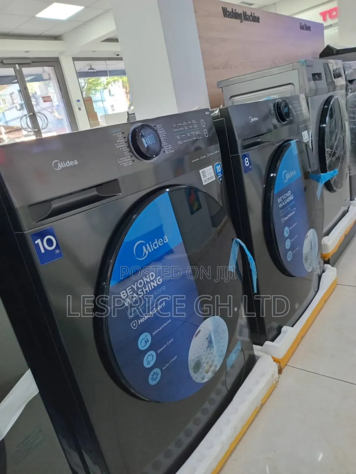 Media 10kg Washing Machine - Energy Efficient Mode!