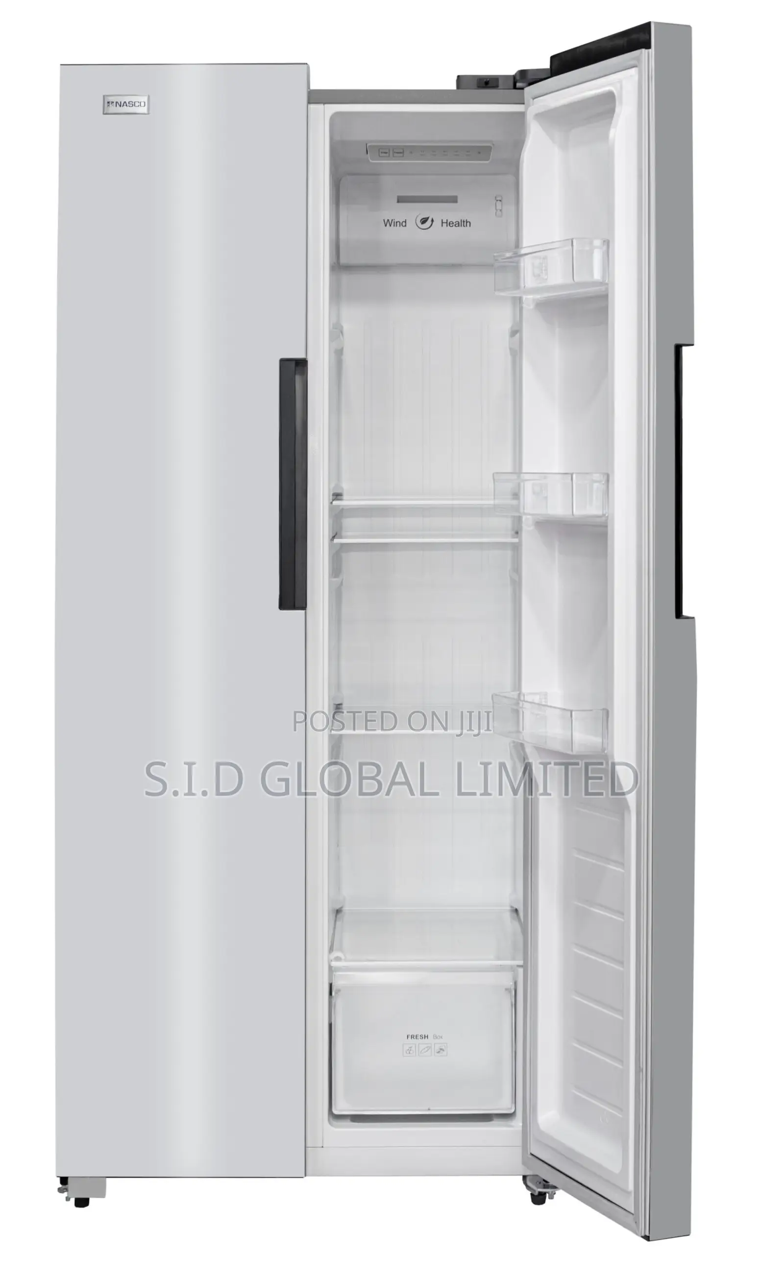 Your Food's Chill Zone With NASCO-SIDE-BY-SIDE-FRIDGE-410L