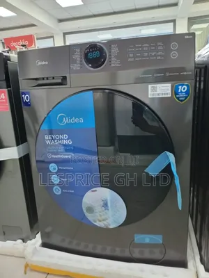 Media 10kg Front Load Washer - Quick Wash Feature!