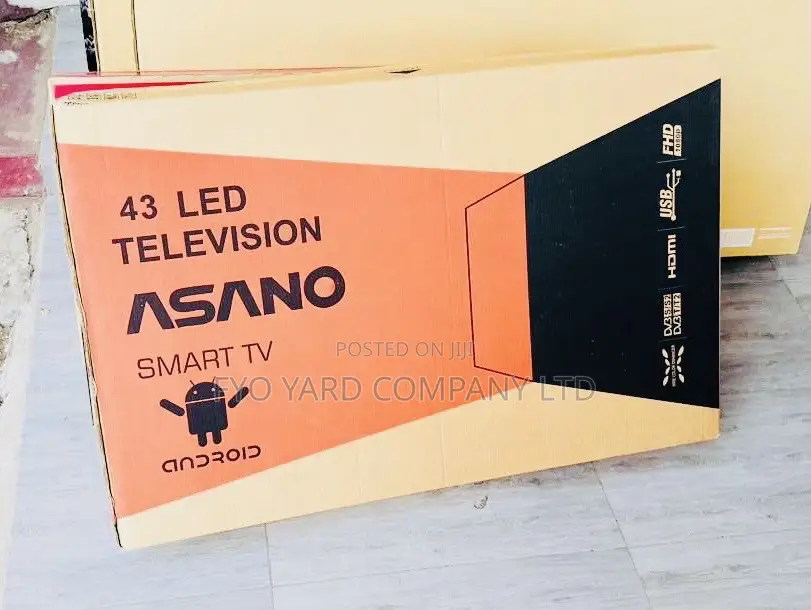 HD Smart Android Asano 43inch LED Digital TV.