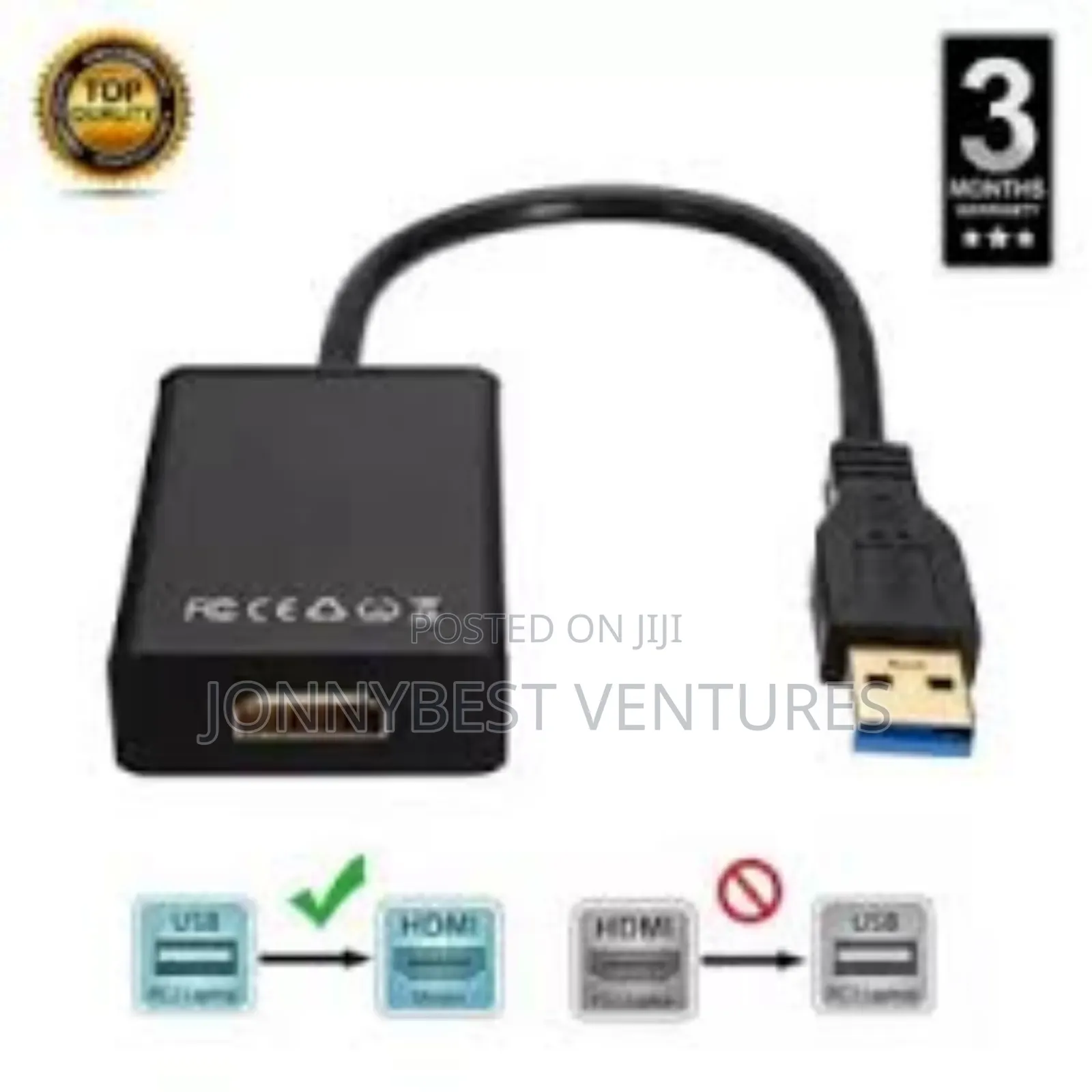 USB to HDMI