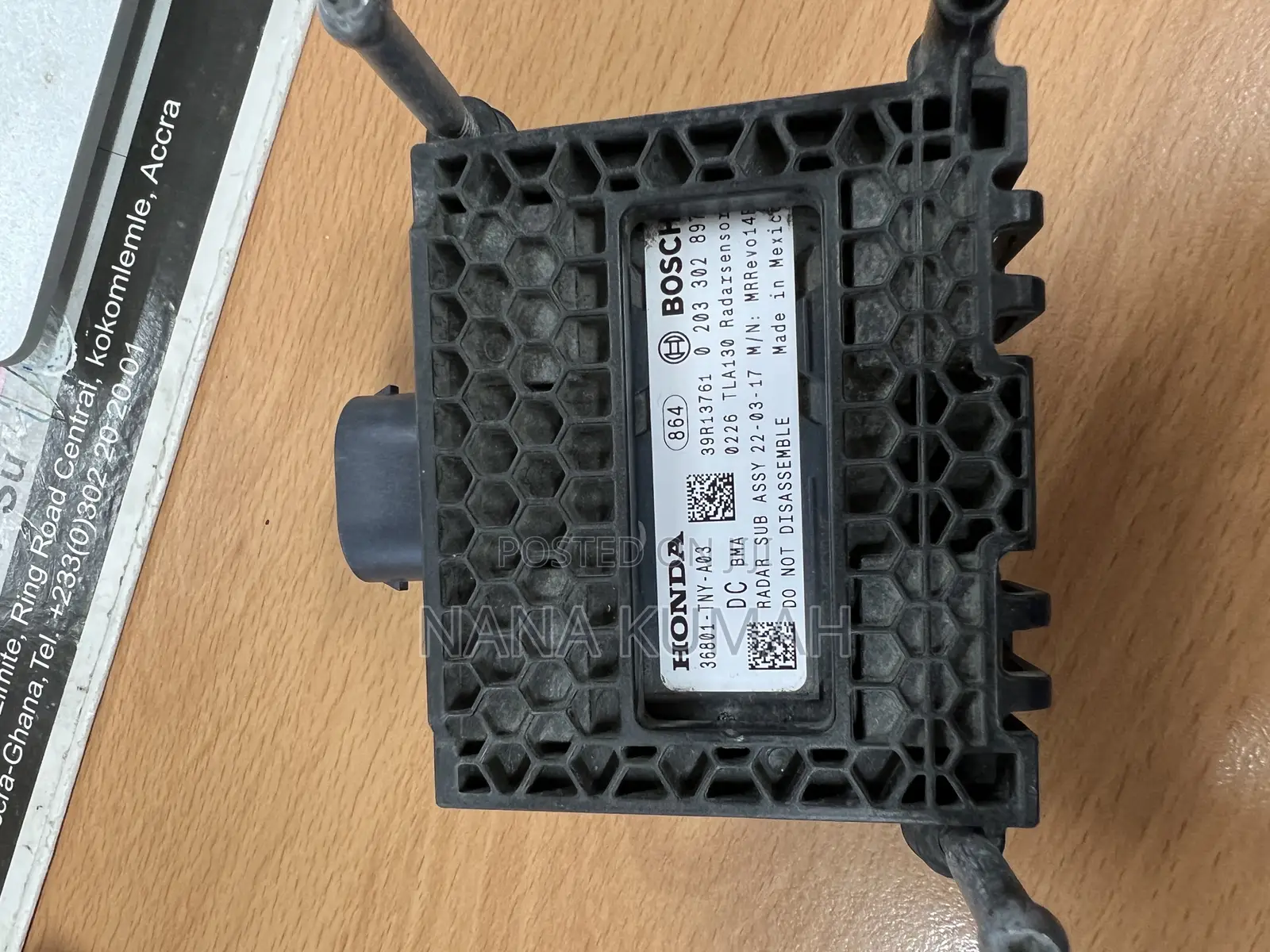 Honda CRV Radar Sensor 2017 to 2022 Usa