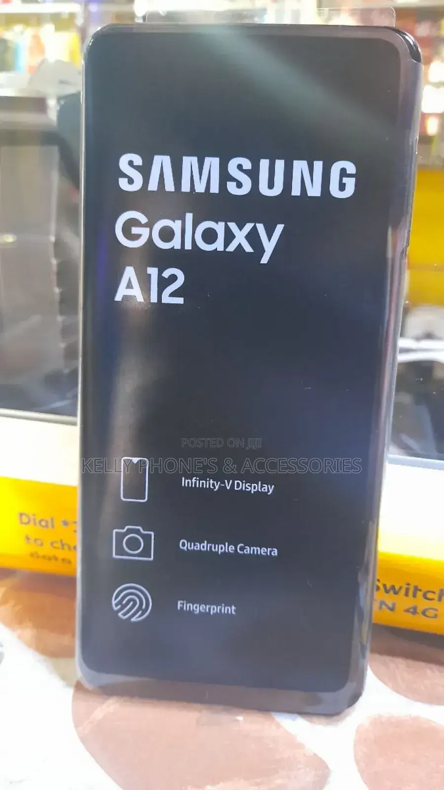 New Samsung Galaxy A12 (India) 64 GB Black