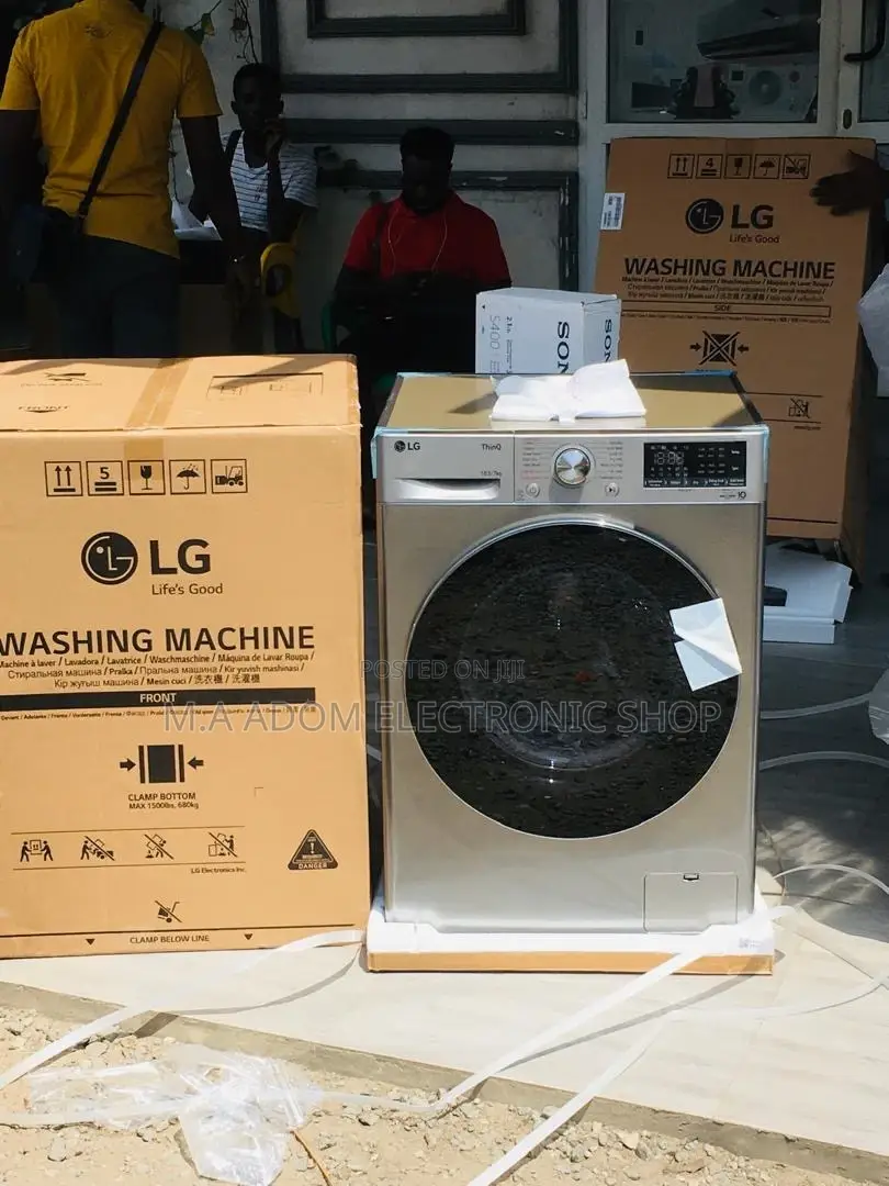 LG 10kg/5kg Washer Dryer:Steam Cleaning for Hygienic Laundry