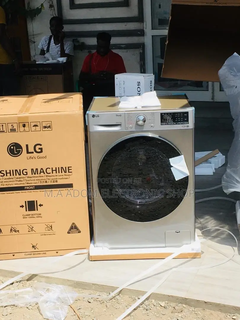 LG 10kg Wash/5kg: 6motion Direct Drive for a Powerful Clean