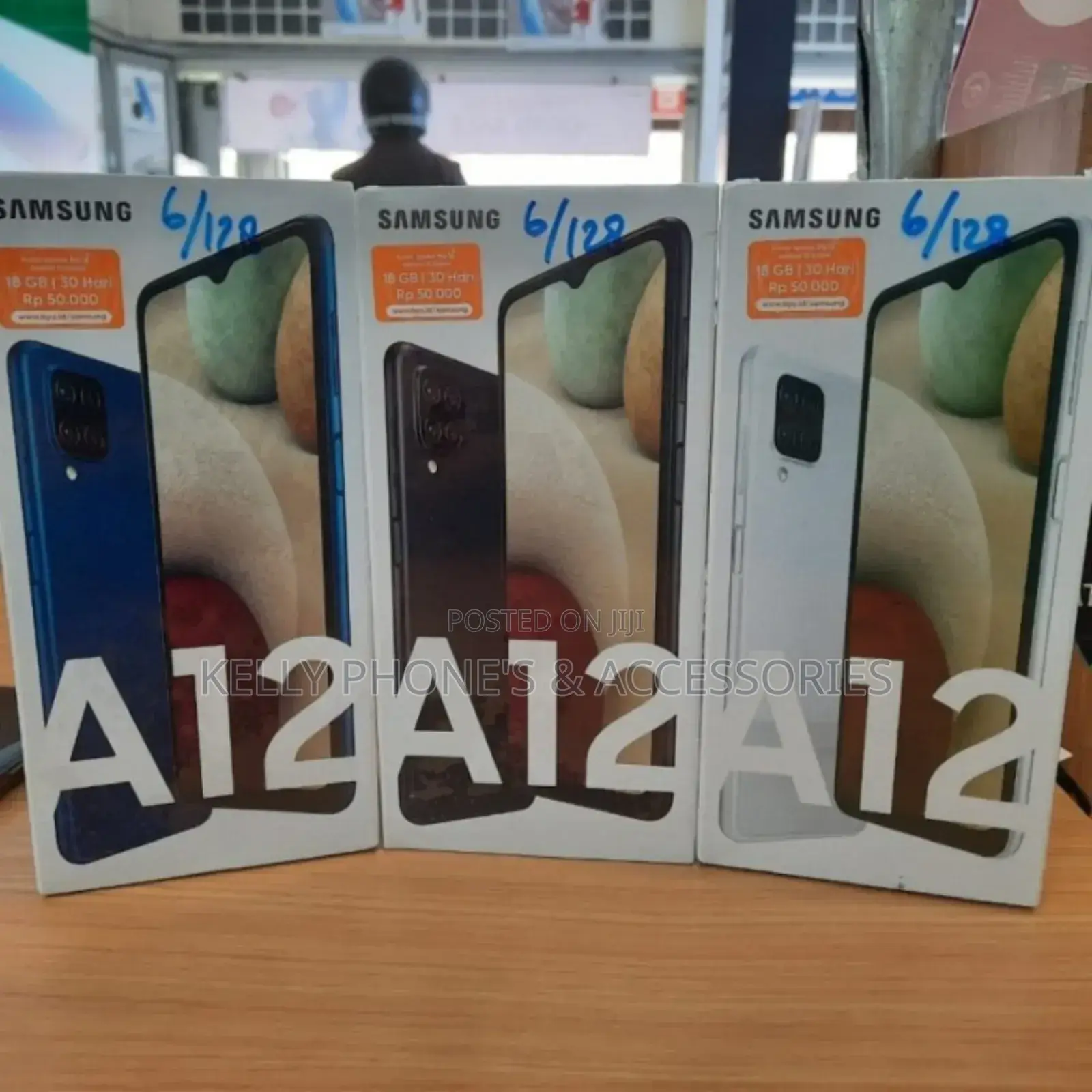 New Samsung Galaxy A12 128 GB Black