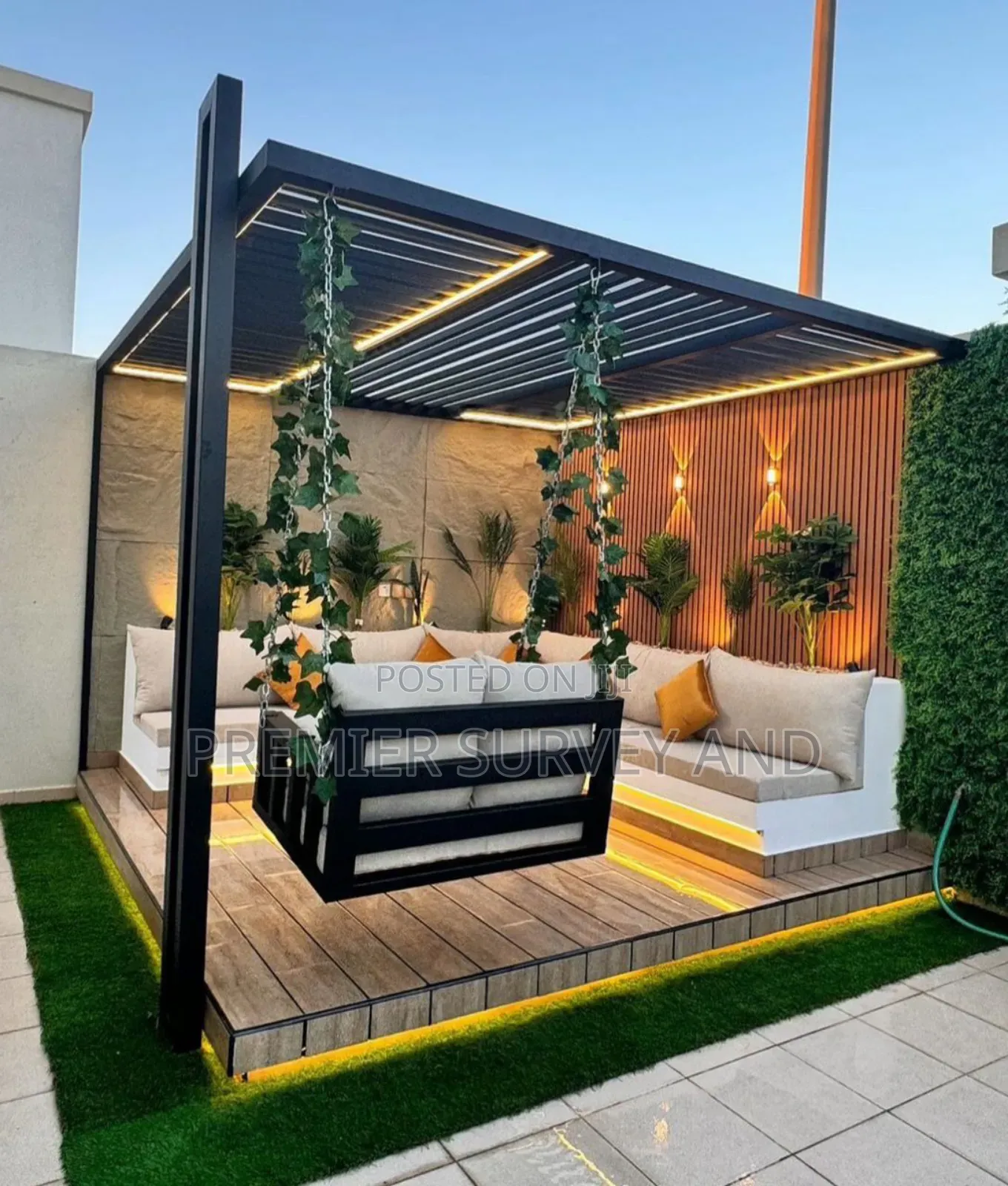 Beautiful Pergola Installation