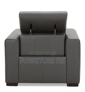 Nevio 39” Leather Power Recliner Single Chair From Macy’S
