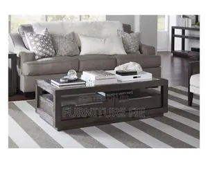 Tivie 54" Wood Coffee Table From Macy’S USA