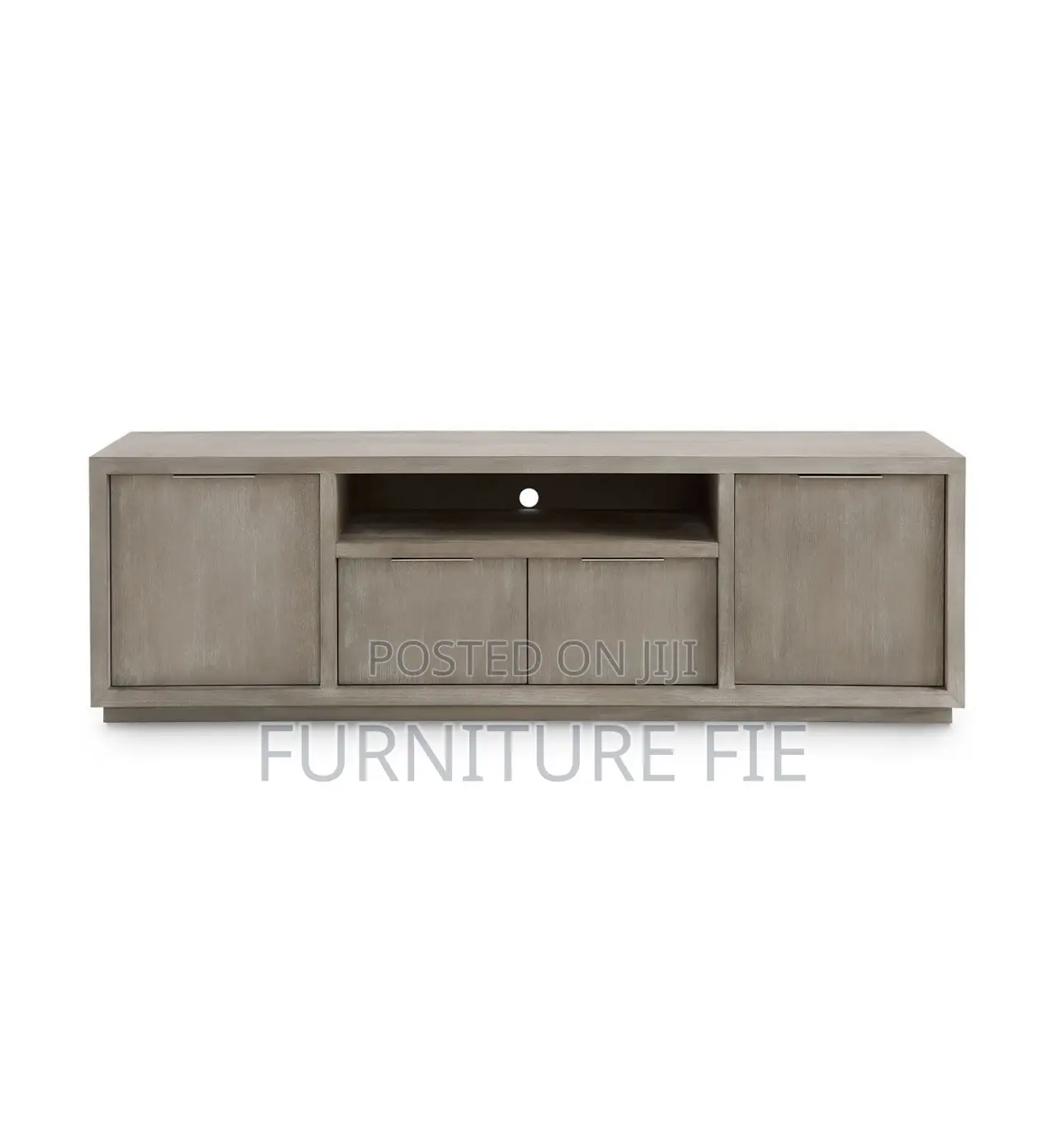 Tivie 84" Wood Entertainment Console From Macy’S Usa