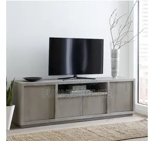 Tivie 84" Wood Entertainment Console From Macy’S Usa