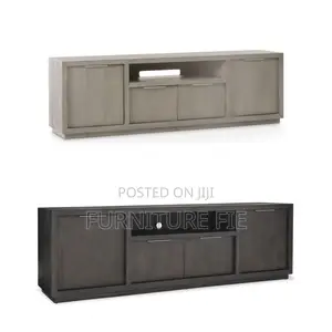 Tivie 84" Wood Entertainment Console From Macy’S Usa