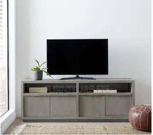 Tivie 74" Wood Entertainment Console From Macy’S