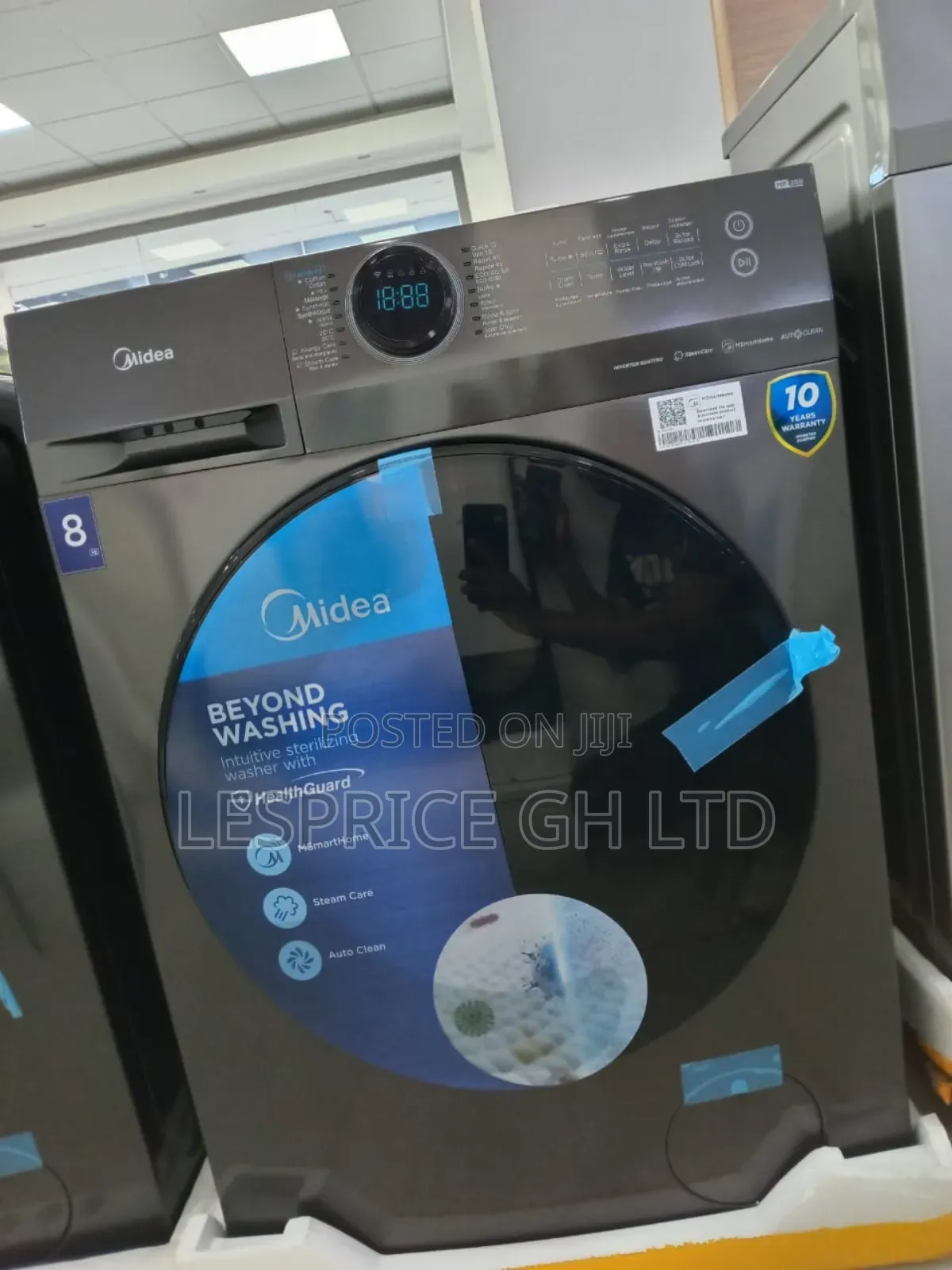 Media 10kg Washer: Quick, Smart Low Noise