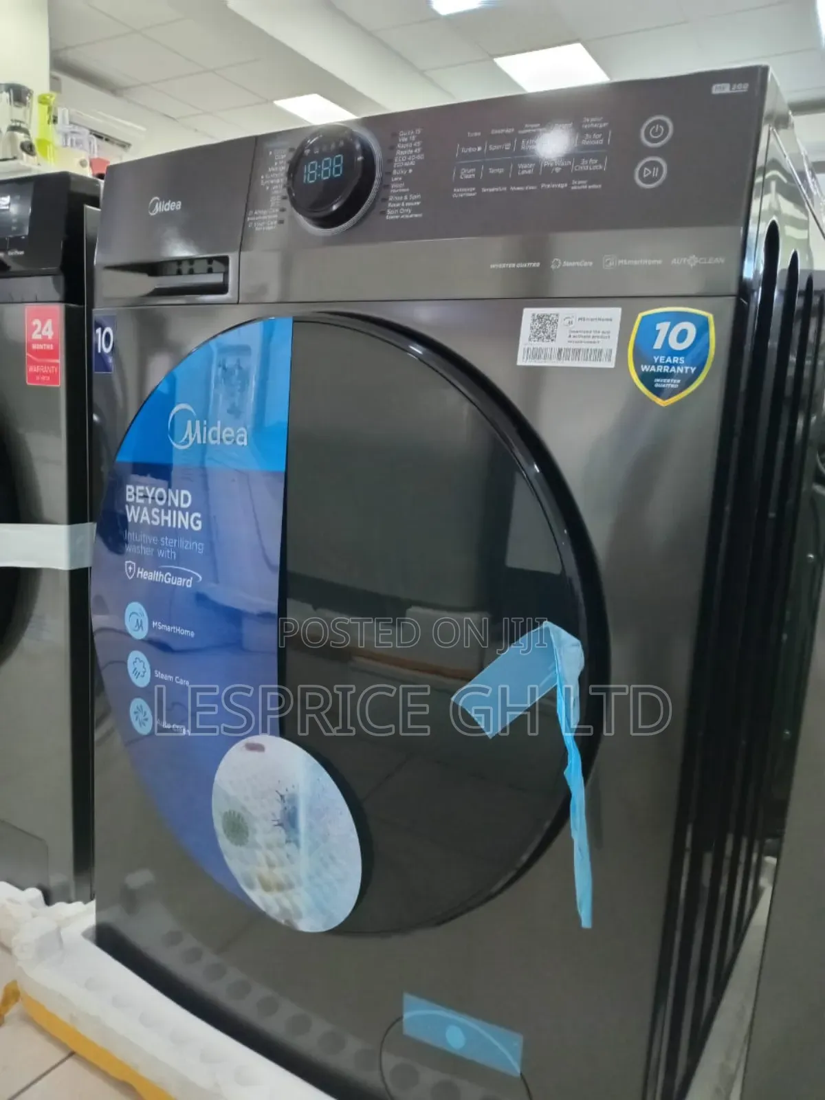 Midea 10kg Washing Machine - Deep Stain Removal