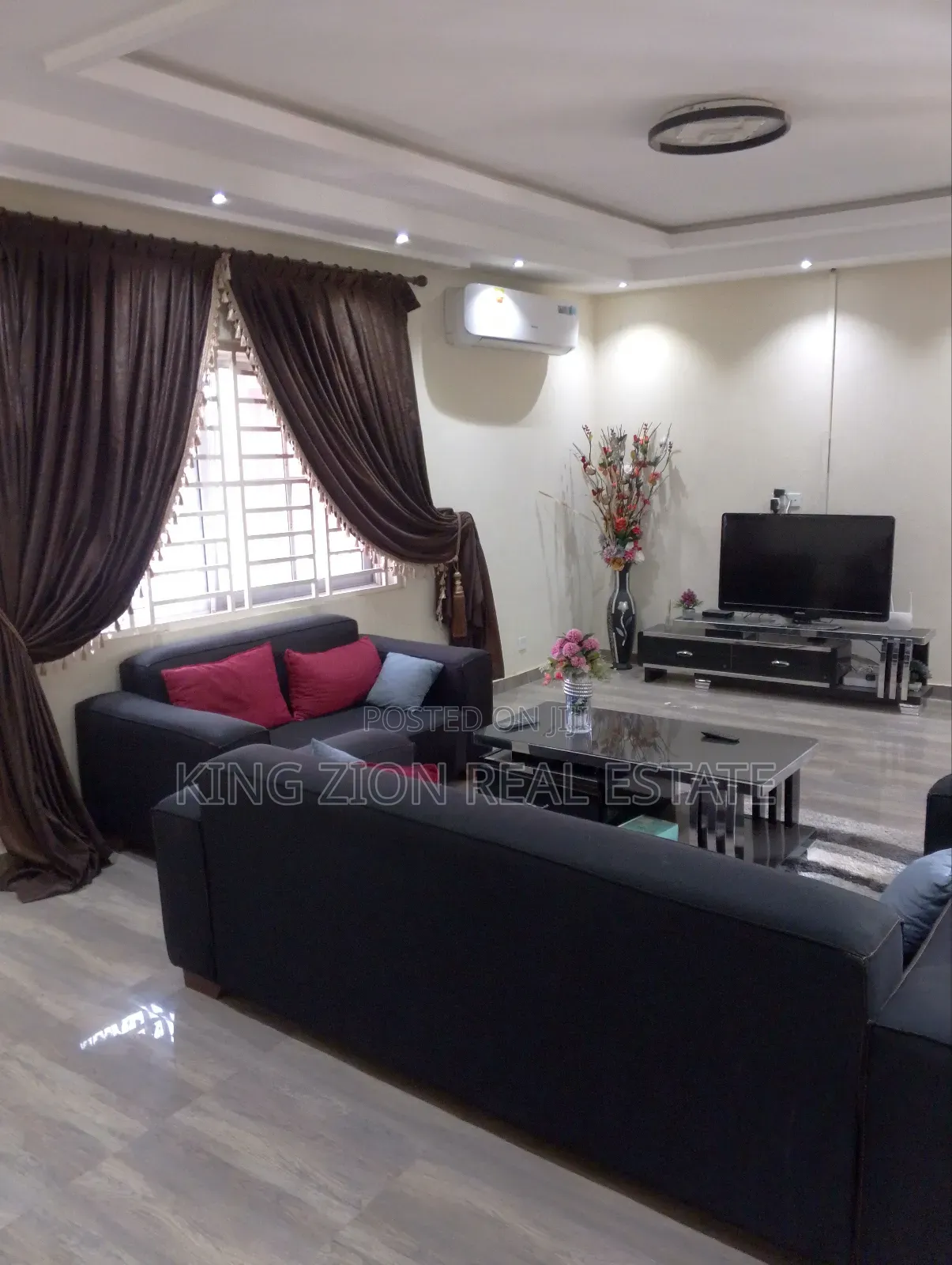 Furnished 3bdrm Apartment in King Zion Real, Awoshie for rent
