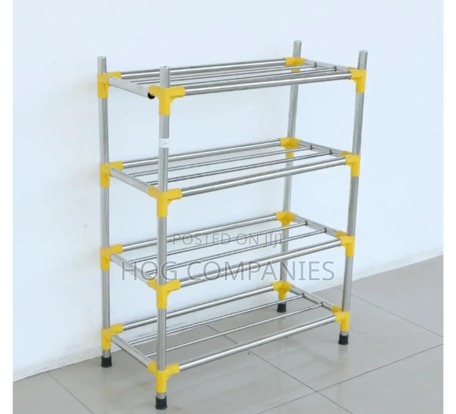 4-Tier Utility Stand Shoe Storage Rack Pot