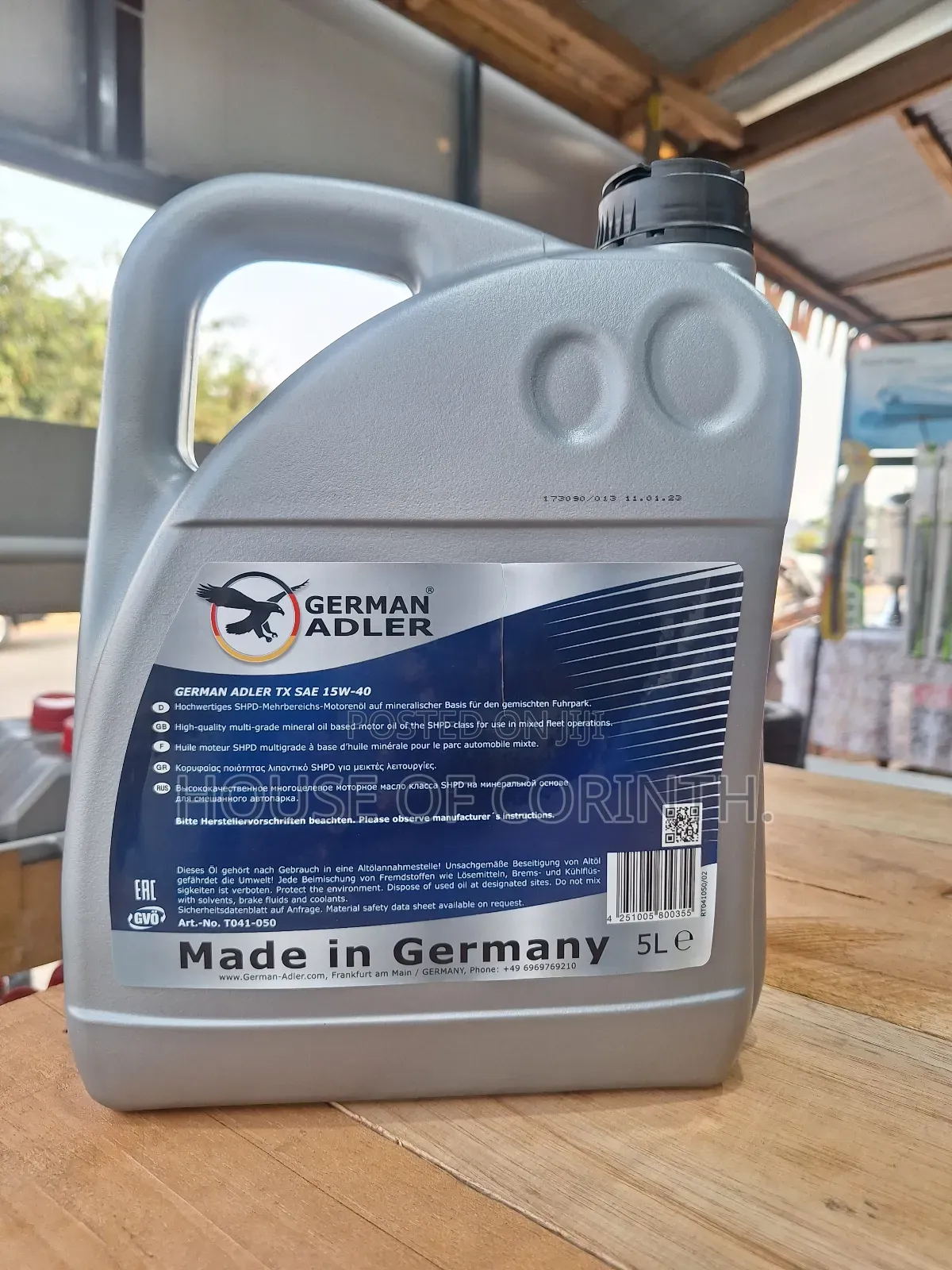 15w40 5litres German Adler Engine Oil