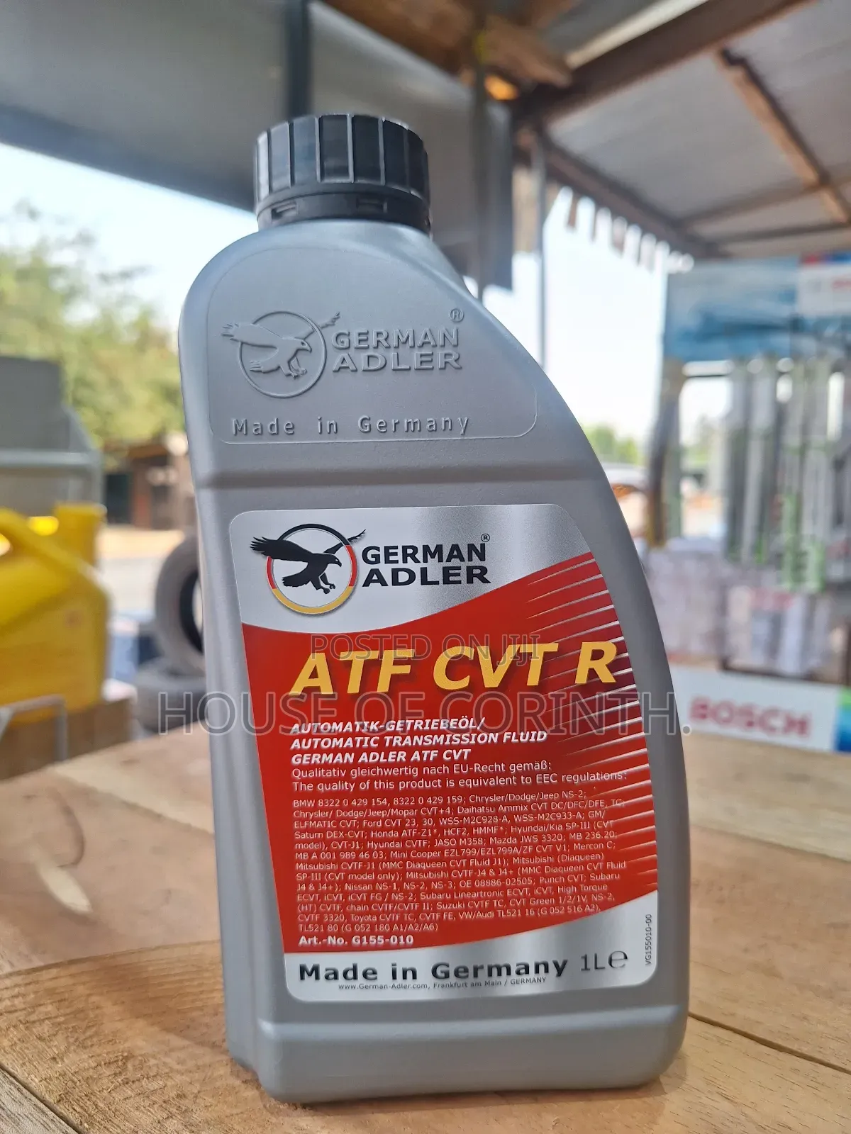 CVT (Red) 1litre German Adler ATF