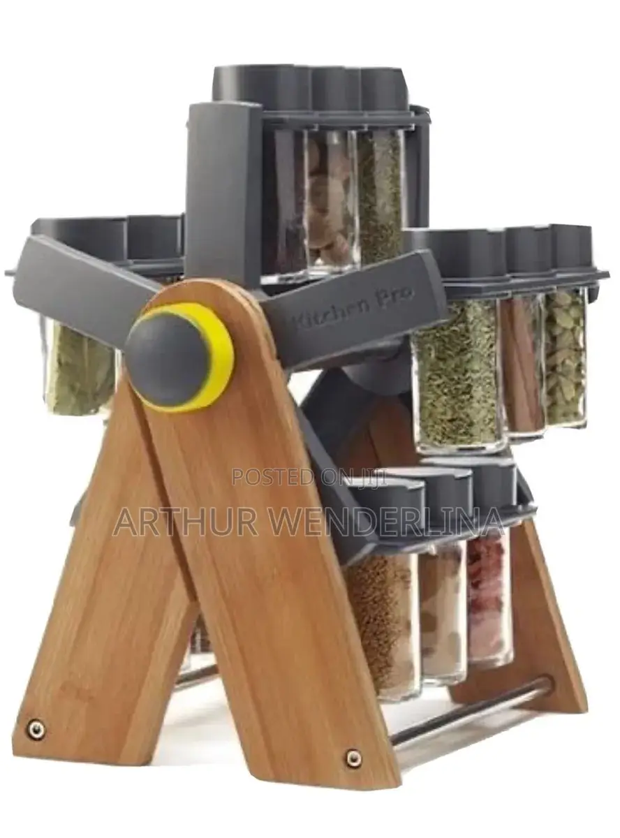 Rotating Stylish Spice Rack