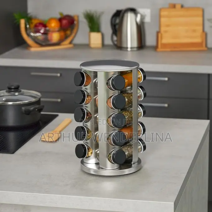 Rotating Spice Carousel 20pieces Jar