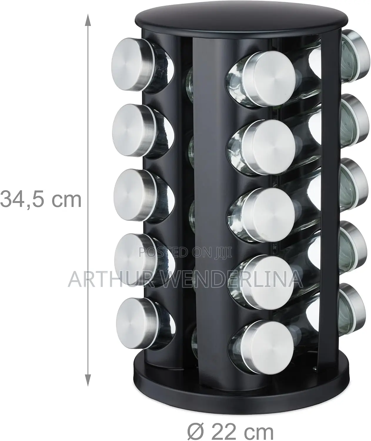 Rotating Spice Carousel 20pieces Jar