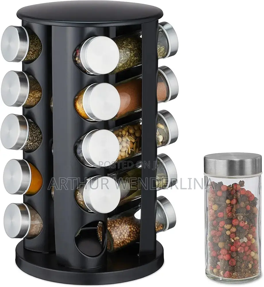 Rotating Spice Carousel 20pieces Jar
