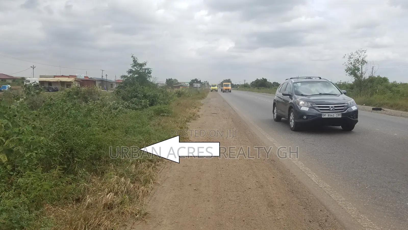 Shai Hills - (Tema - Akosmobo Roa) _ 4 Plots(0.78 Acre) Land