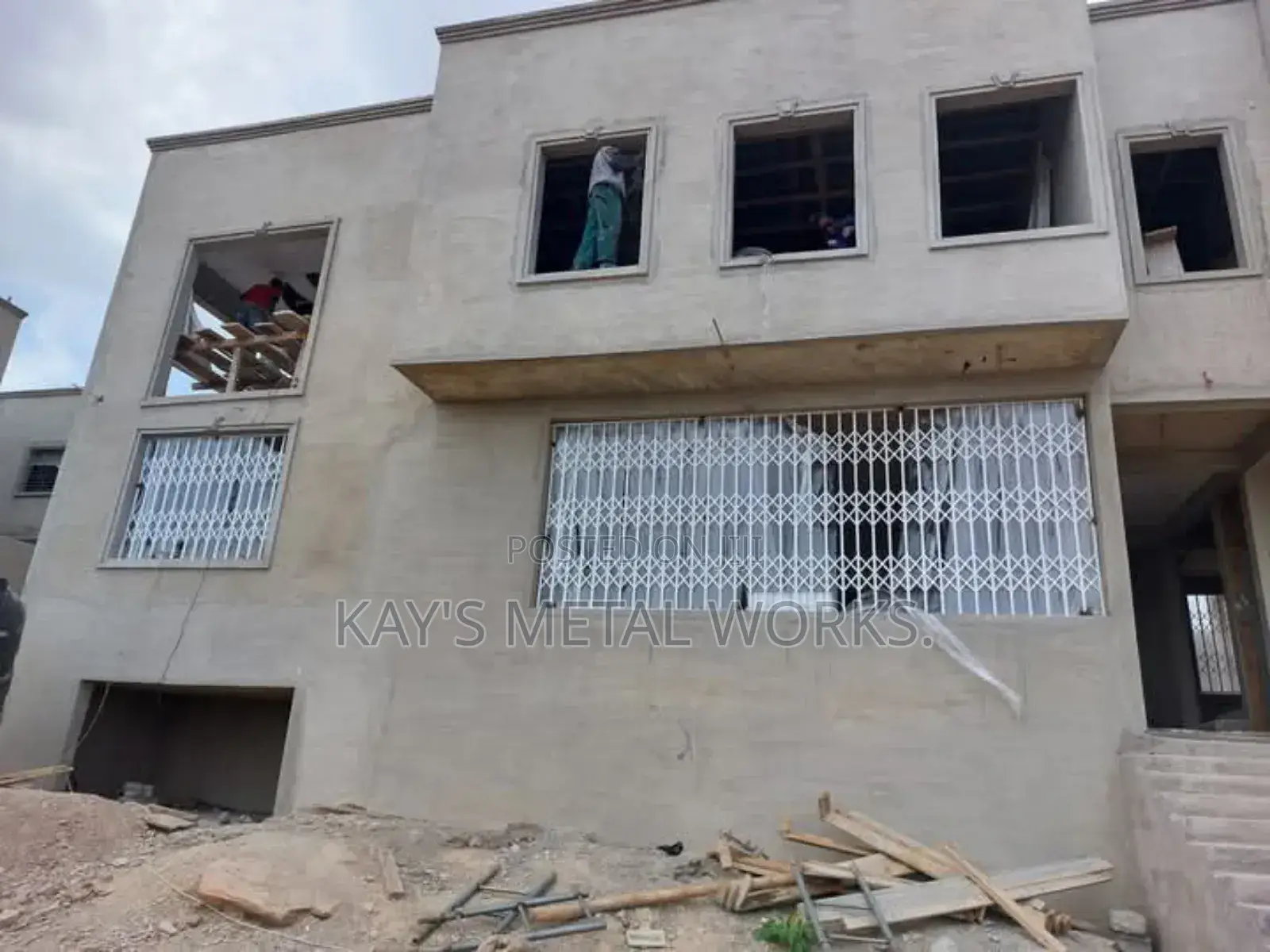 Metal Window Burglar Proof | Galvanized Steel Security Grilles