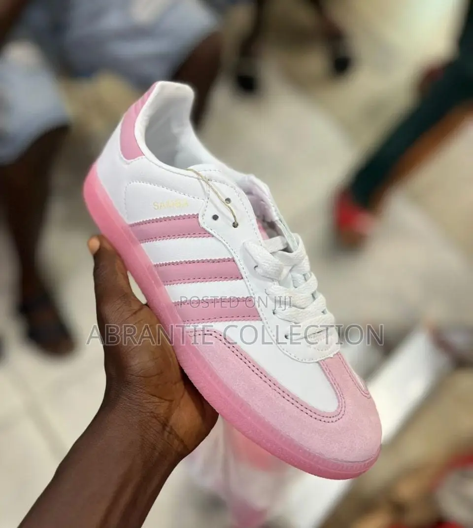 Adidas Samba White/Pink for Ladies