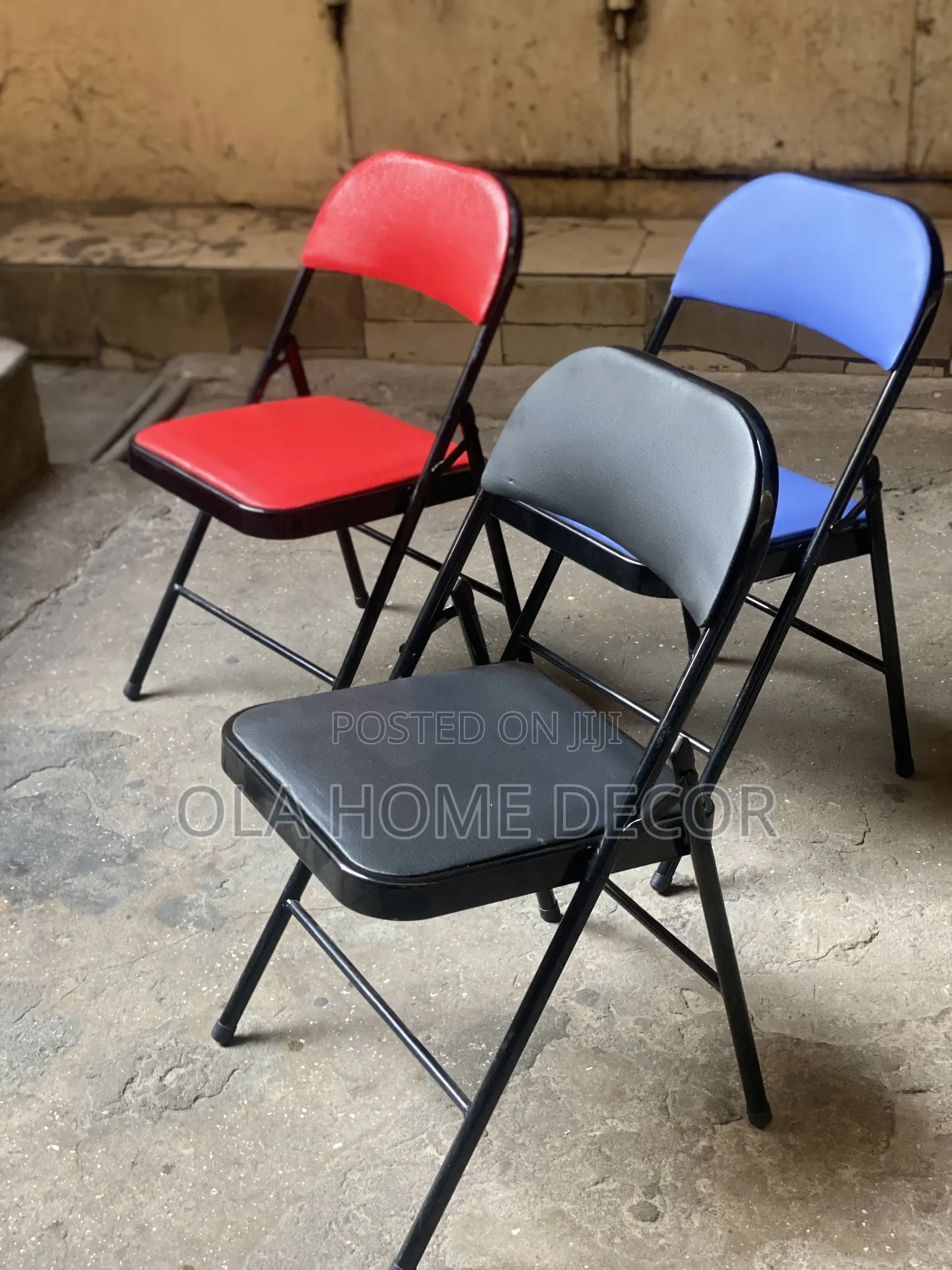 Foldable Leather Chair