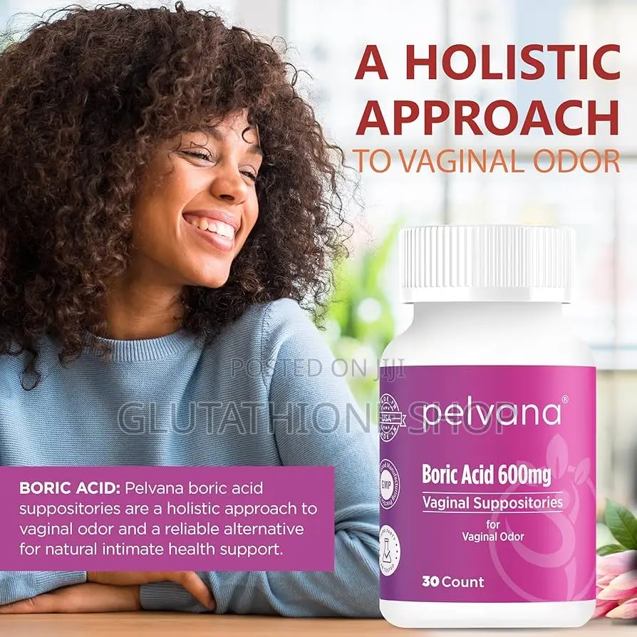 Pelvana Boric Acid Suppositories for Women