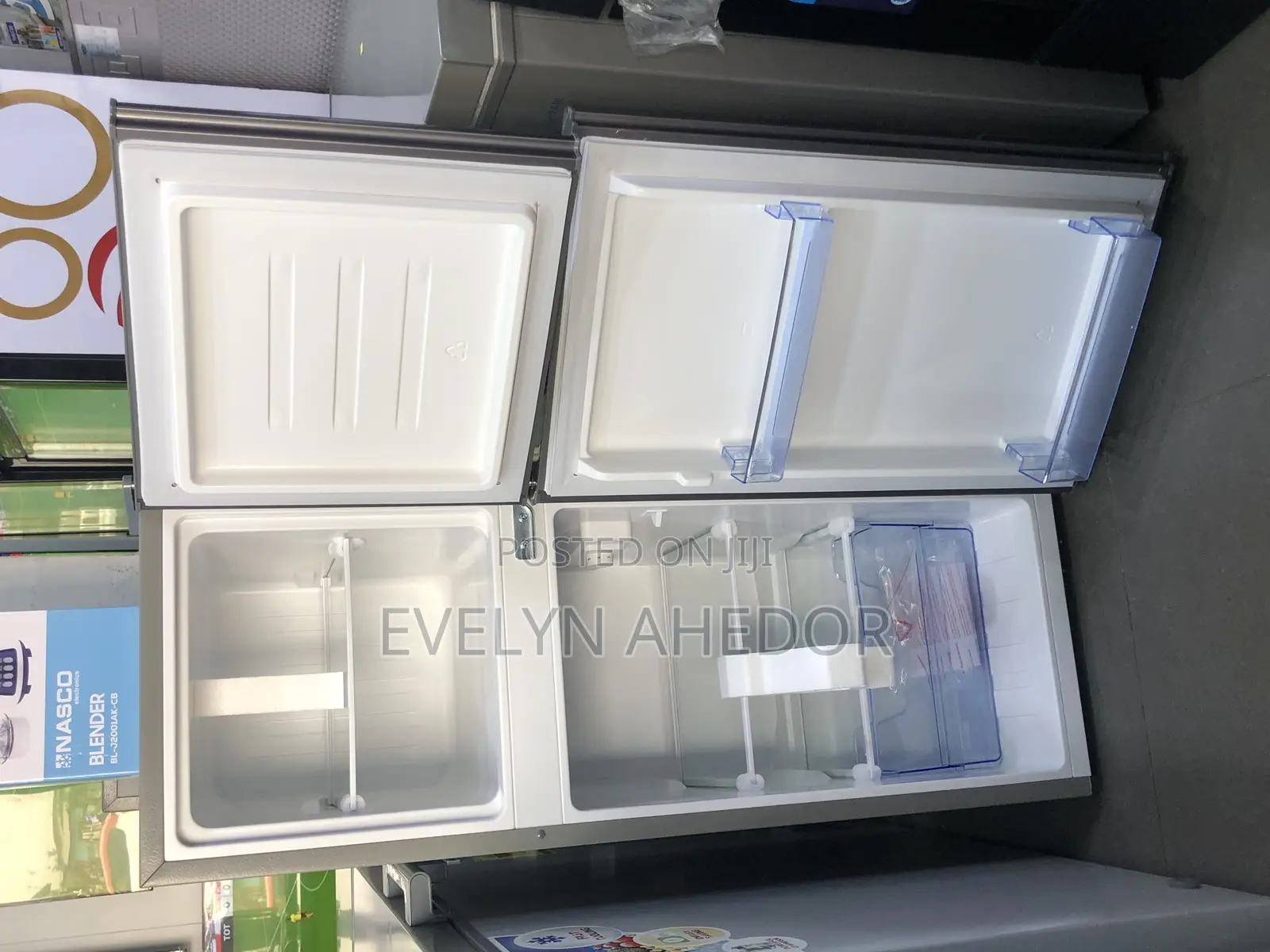 Quality Pearl Double Door Top Freezer 118 Liters for Sale