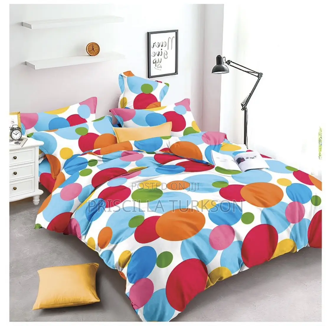 Female Color Design Bedsheet