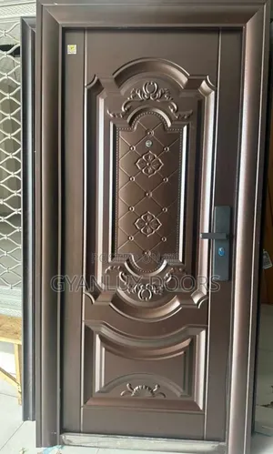 Brown Security Quality Door Strong 3ft