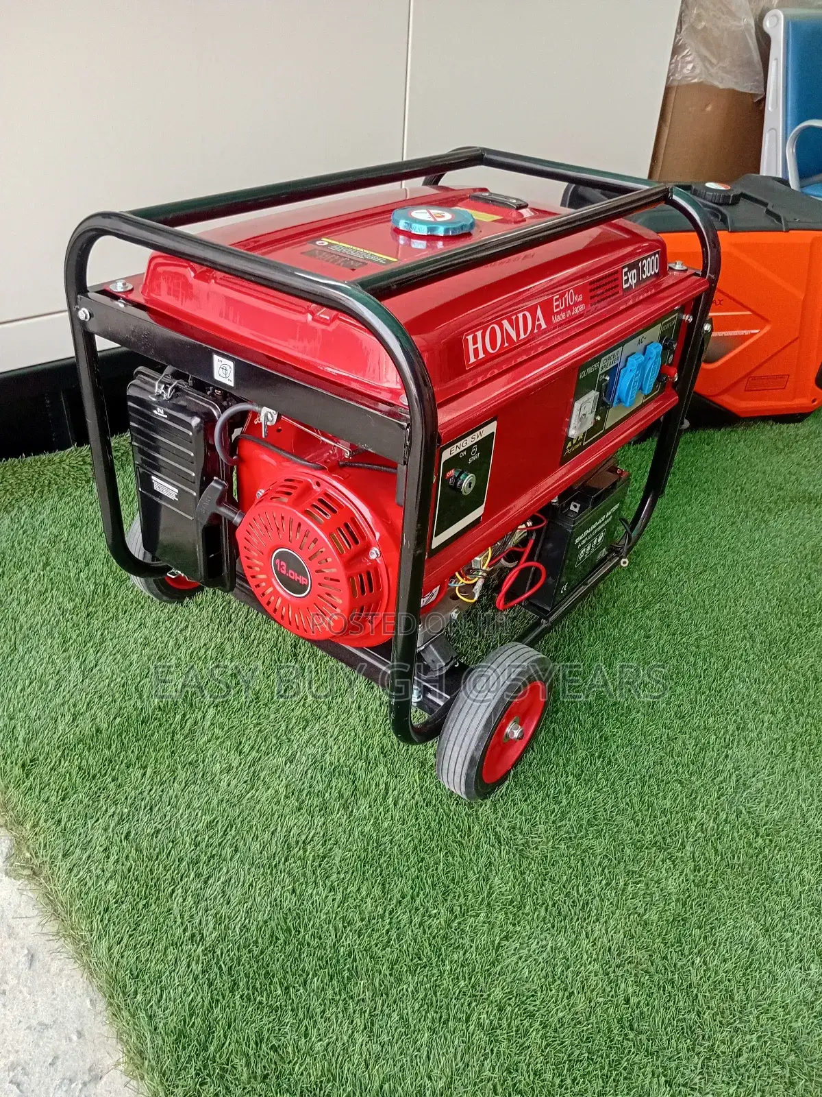 Honda Petrol House Generator 13kw 10kva Wheeled for Movement