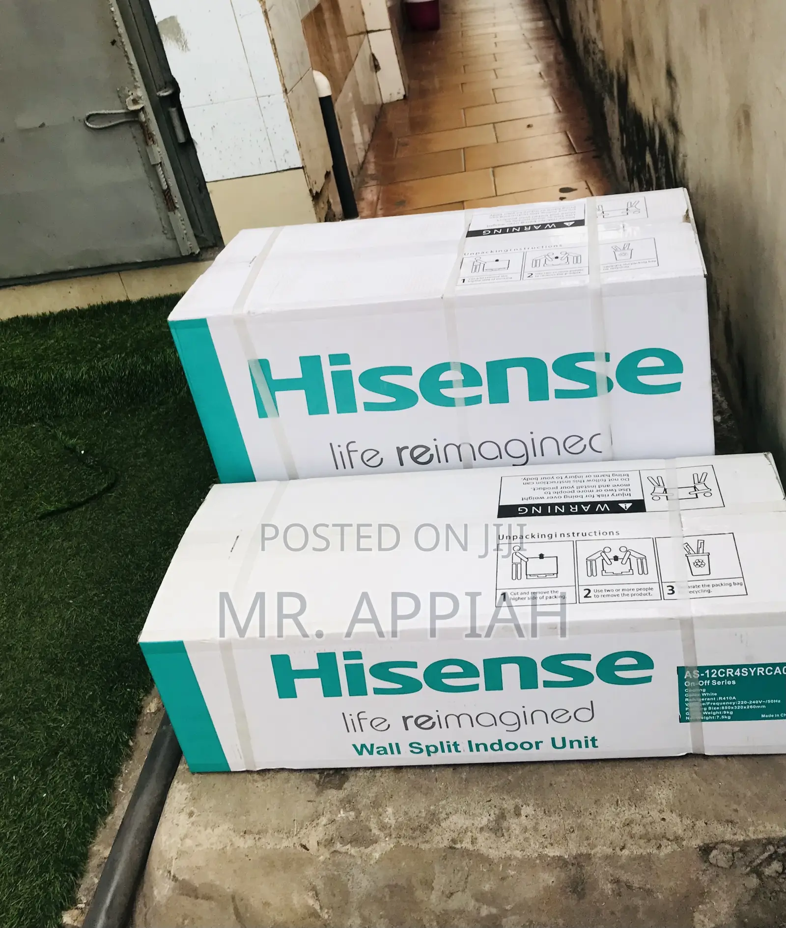 Shop Unique Hisence 2.0hp Air Conditioner(White)