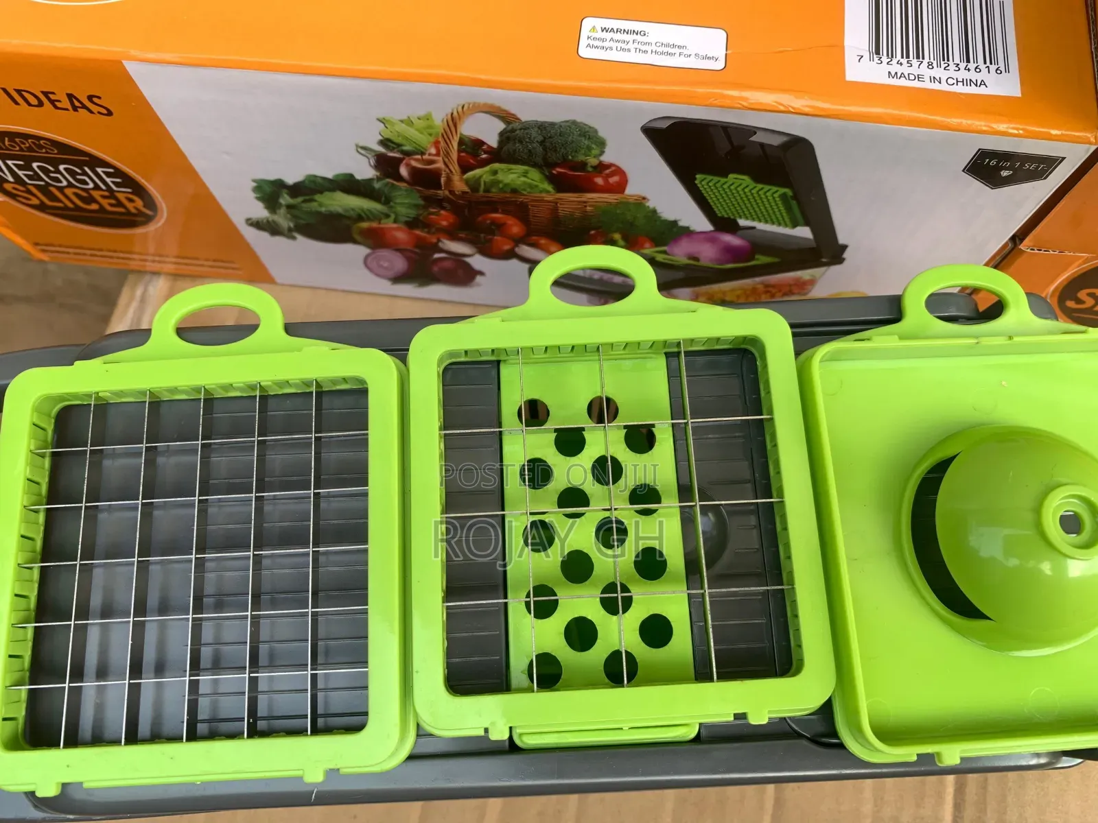 16pcs Vegetable Cutter (Slicer)