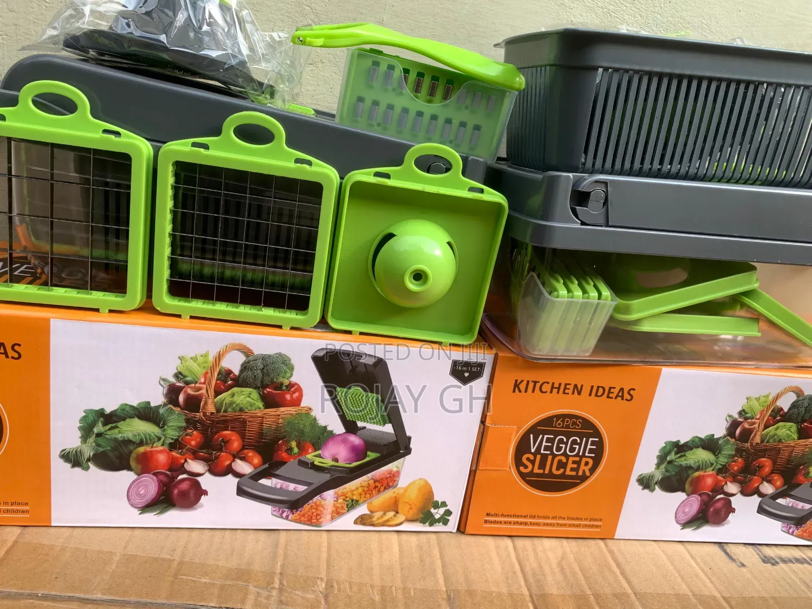 16pcs Vegetable Cutter (Slicer)