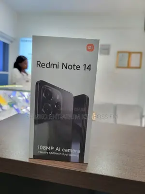 New Xiaomi Redmi Note 14 4G 128 GB Black