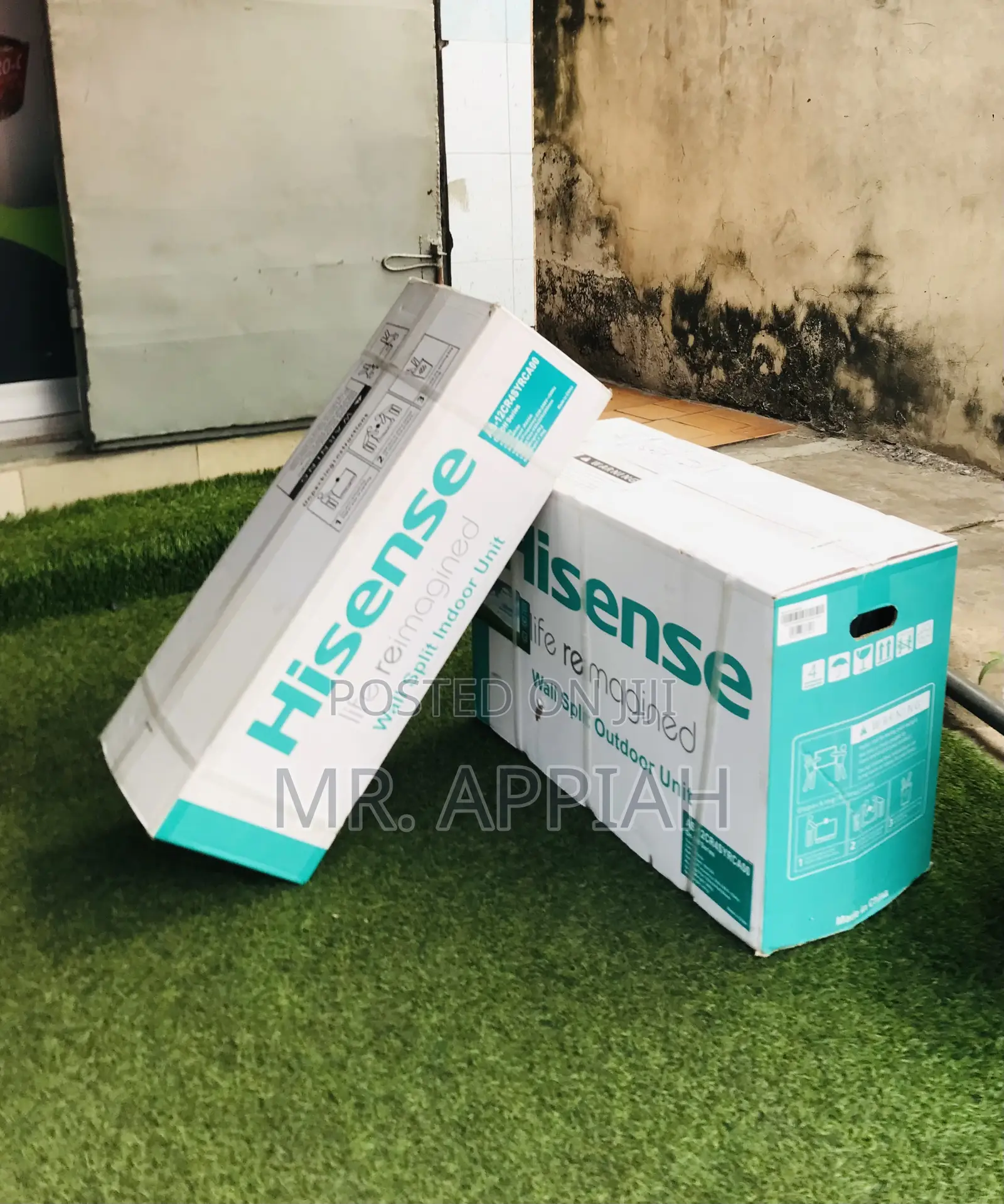 Rapid Chilling Hisence 1.5hp Air Conditioner(White).