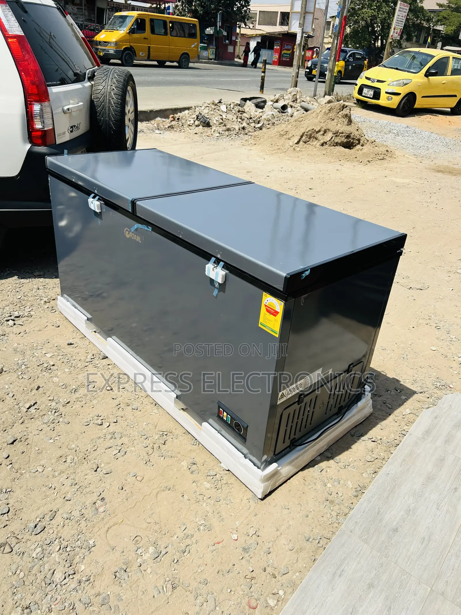 Chill and Store Pearl PCF-6004-2B Chest Freezer Double Door