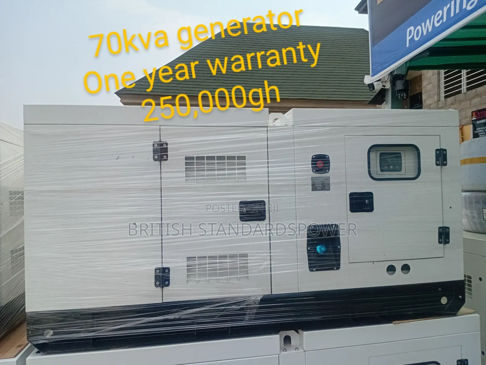 Legit and Correct Perkins 70kva Diesel Engine Generator UK