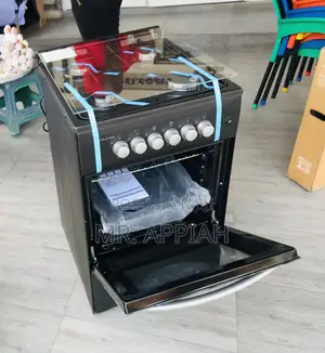 Cook Like a Pro With Volcano 50x50 4 Gas Oven Burner,Black